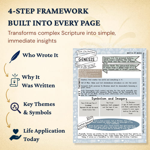 66-Page Bible Study Guide | Scripture Decoded